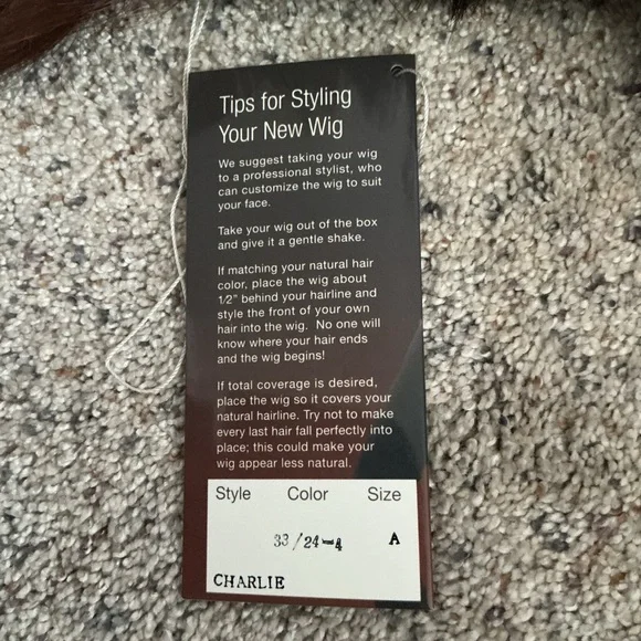 Charlie Wig
Auburn Sugar Rooted color - Picture 9 of 9